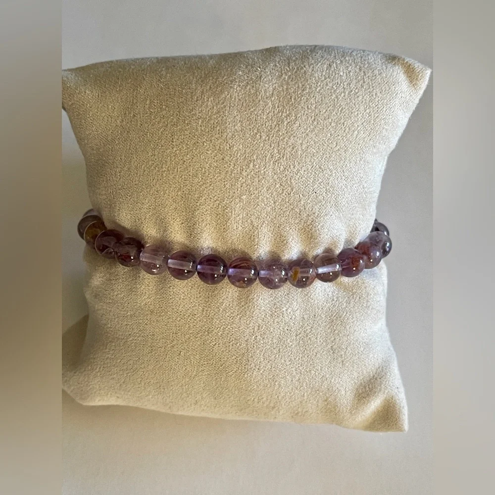 Amethyst Beaded Bracelet